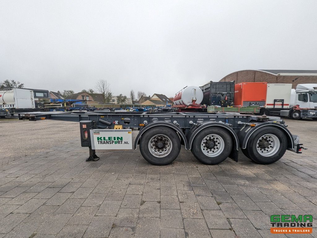 LAG O-3-CC A7 3-Achse BPW – 20 Fuß Tank/Swap - 3160KG – Containerchassis – ADR – Alcoa's - 03/2025APK