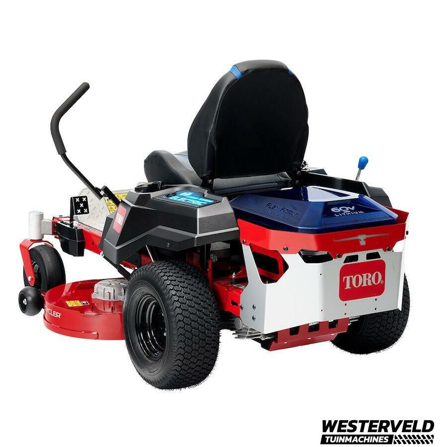 Toro accu zitmaaier incl. 4 accu 10ah GRATIS bladblazer!