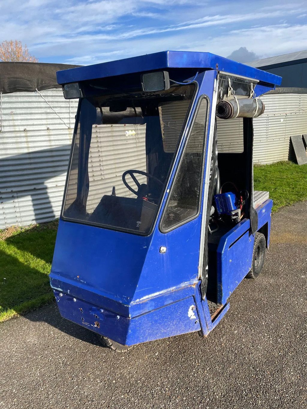 Spijkstaal 305 elektrotrekker met cabine