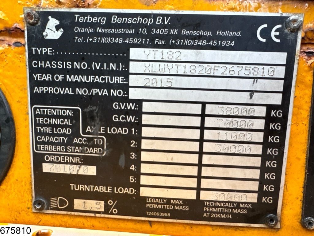 Terberg YT 182 Terminal tractor, 22.079 Operating hours