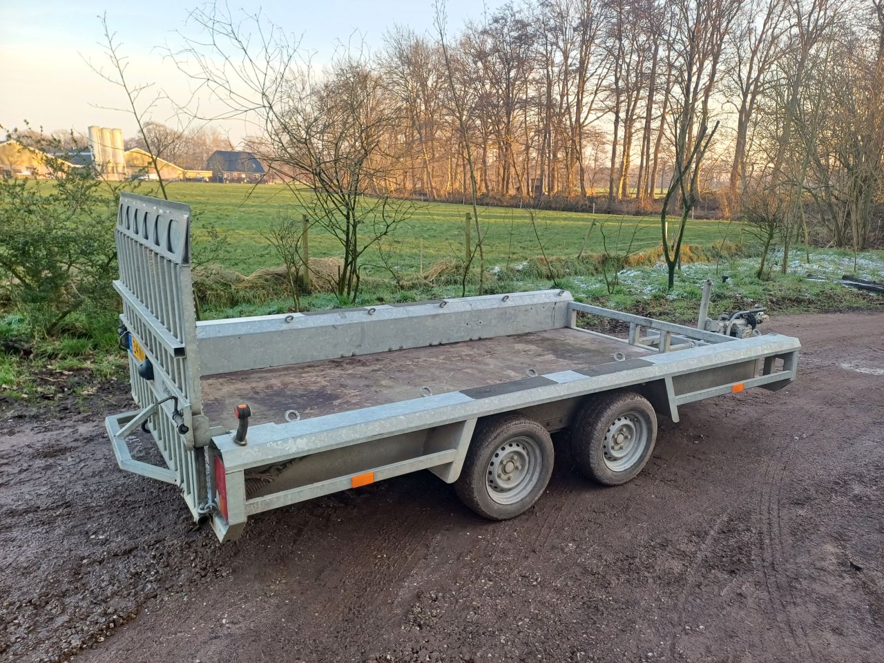 Henra MG353518 Machinetransporter 3500kg Brede bak