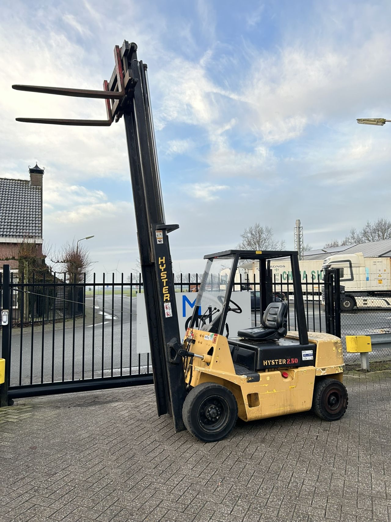 Hyster H2.50XM diesel vorkheftruck 2500KG 3300uur!