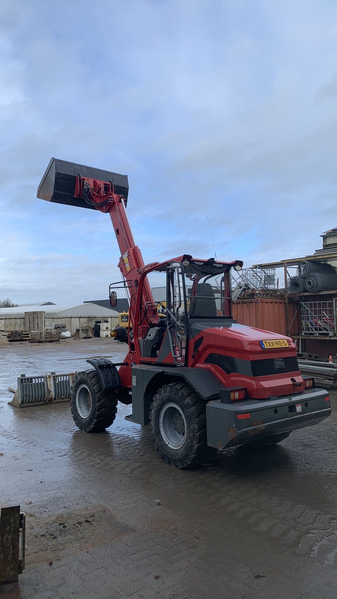 Taian TL2500 Wiellader met telescoopgiek
