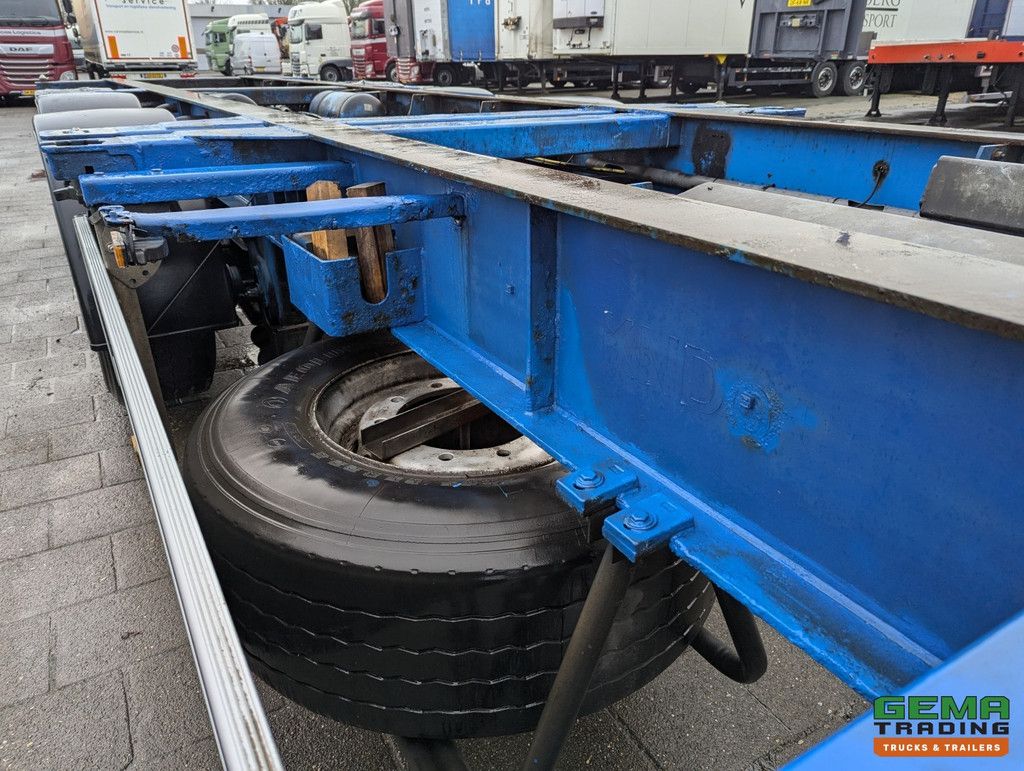 Pacton TXC339 3-Achsen SAF – Scheibenbremsen – Liftachse – Fest - Ersatzrad - 2x 20 30 40 45FT