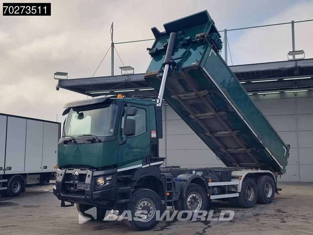 Renault Kerax 460 8X6 15m3 WAF tipper 8x6 Manual Steel suspension Euro 6