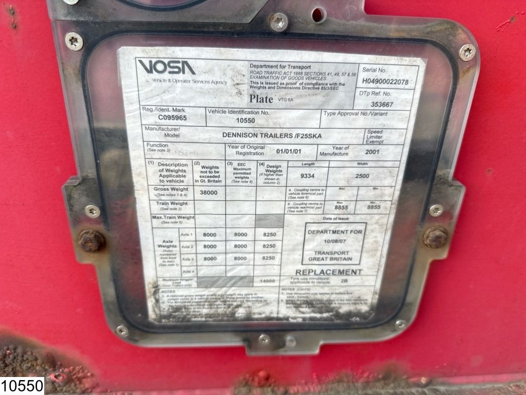 Dennison Container 20 - 30 - 40FT