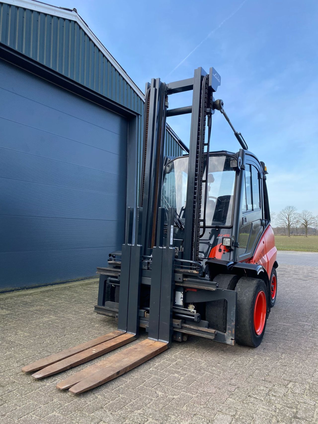 Linde H45 D EVO - vorkheftruck - volle opties ! - bouwjaar 2014