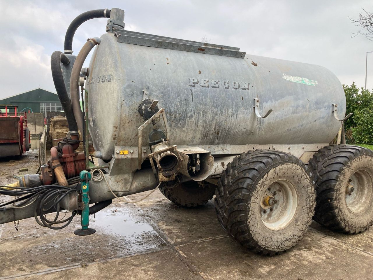 Peecon vacuumtank 6200 Ltr.