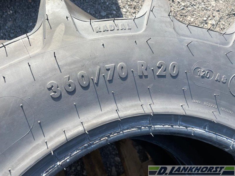 Mitas 2x 360/70R20 100%