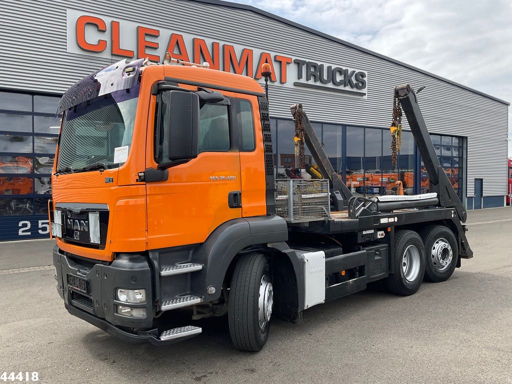 Man TGS 26.480 Euro 5 VDL 18 Ton portaalarmsysteem