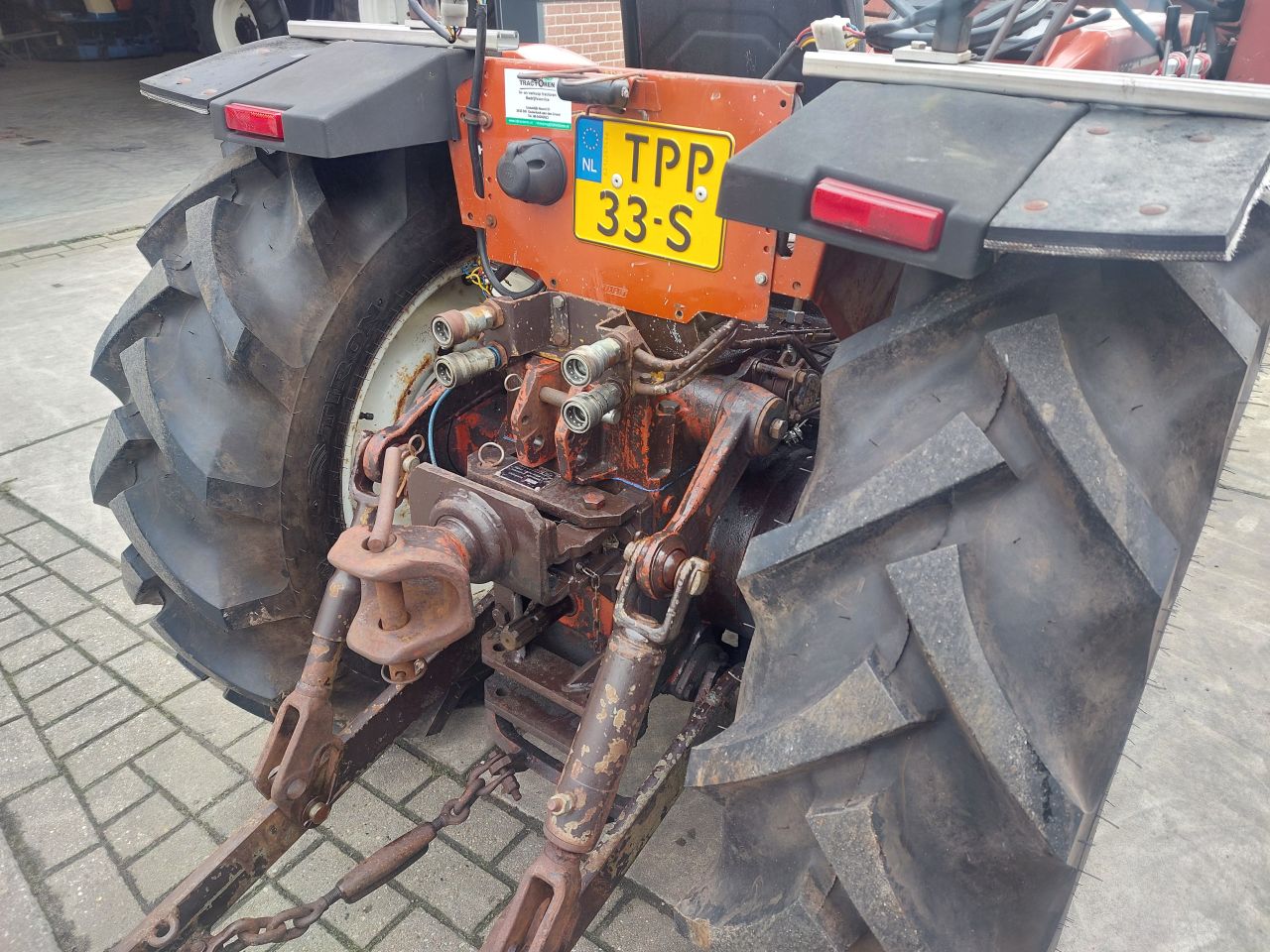 Fiat 55-66 DT smalsproor met voorlader
