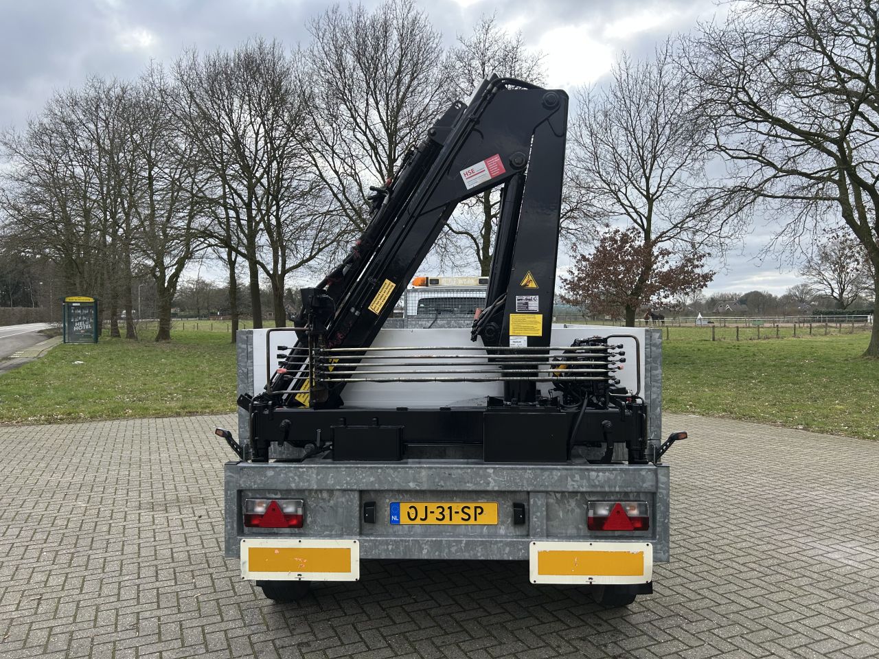 Be trekker Iveco - KUIPER met Amco Veba kraan type T705 2 kraan