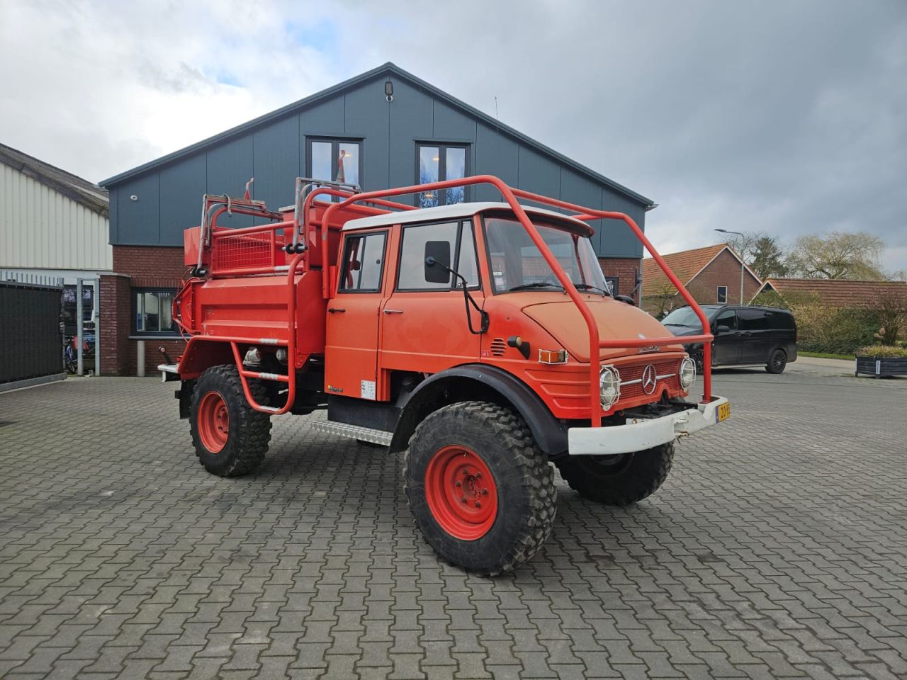 Unimog 416 Doka met Snelle assen