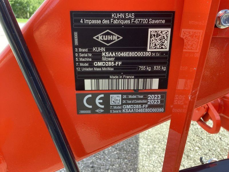 Kuhn GMD 285 FF