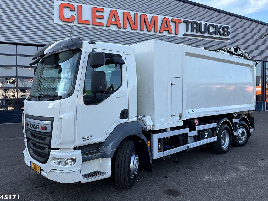 DAF FAN LF 220 Euro 6 Bekker LaGram Glaswagen