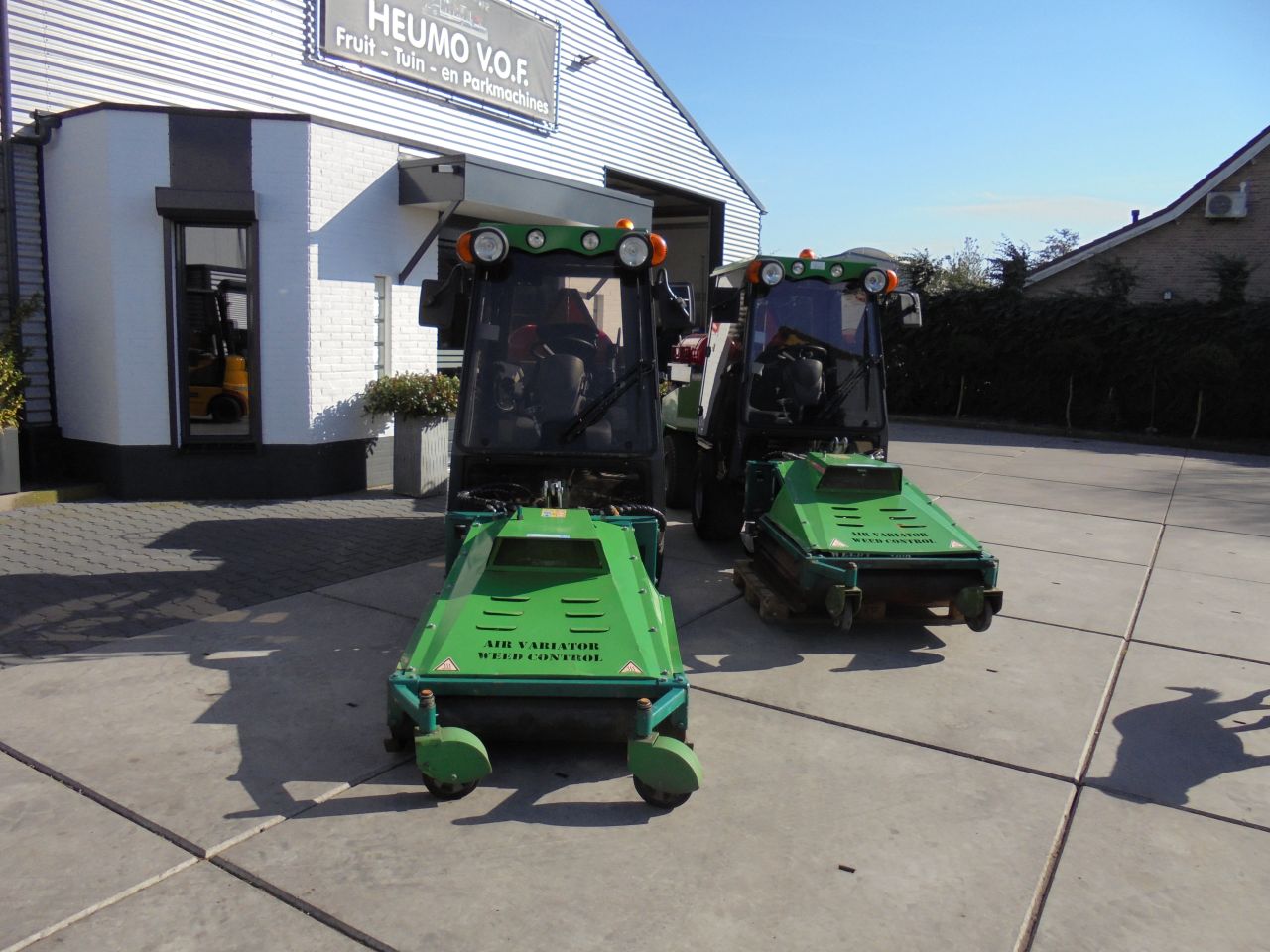 2x nimos eco-trac,air variator,weedcontrol