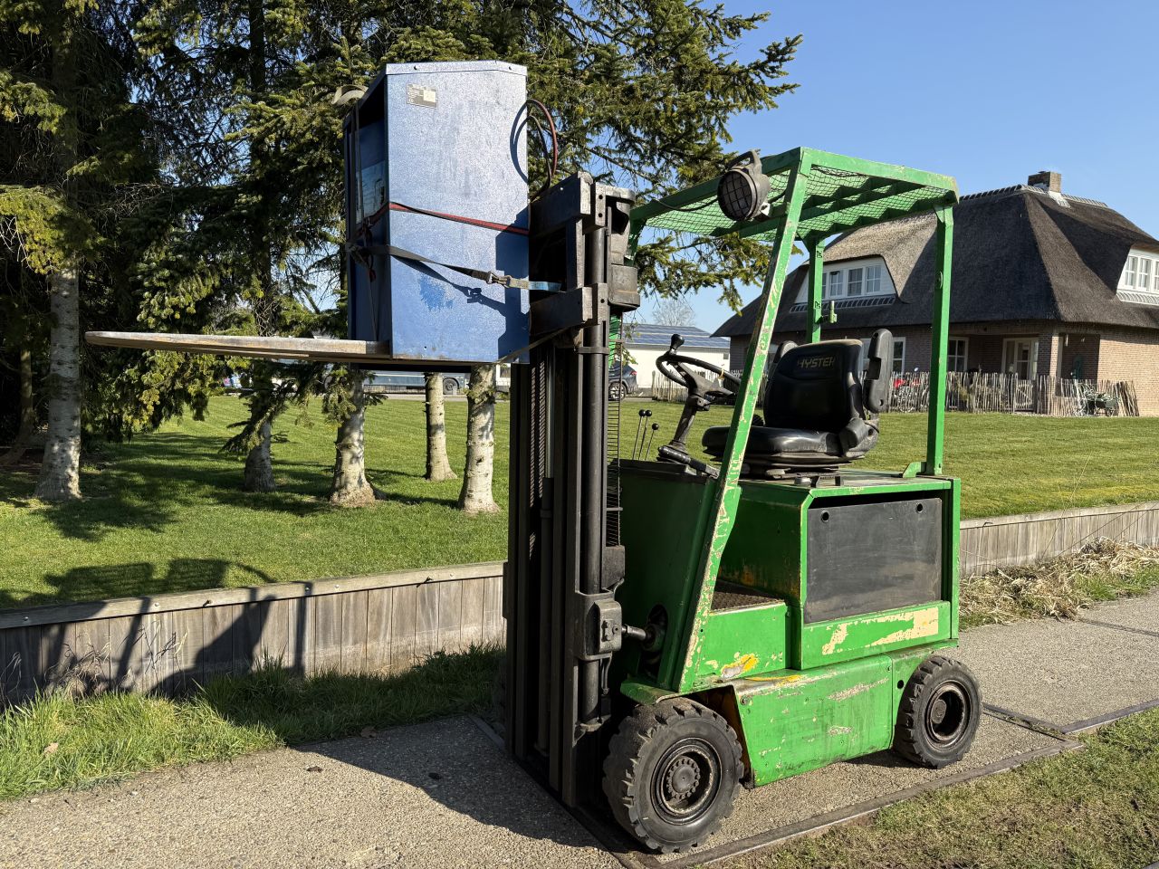 Inruilkoopje! 1500kg elektrische Heftruck triplo 4.5m sideshift