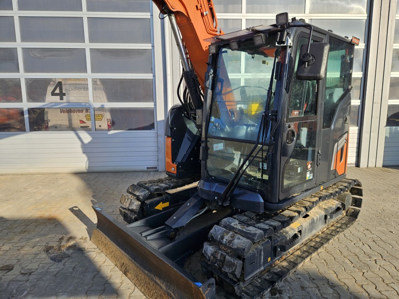Hitachi ZX95US-7 midigraver
