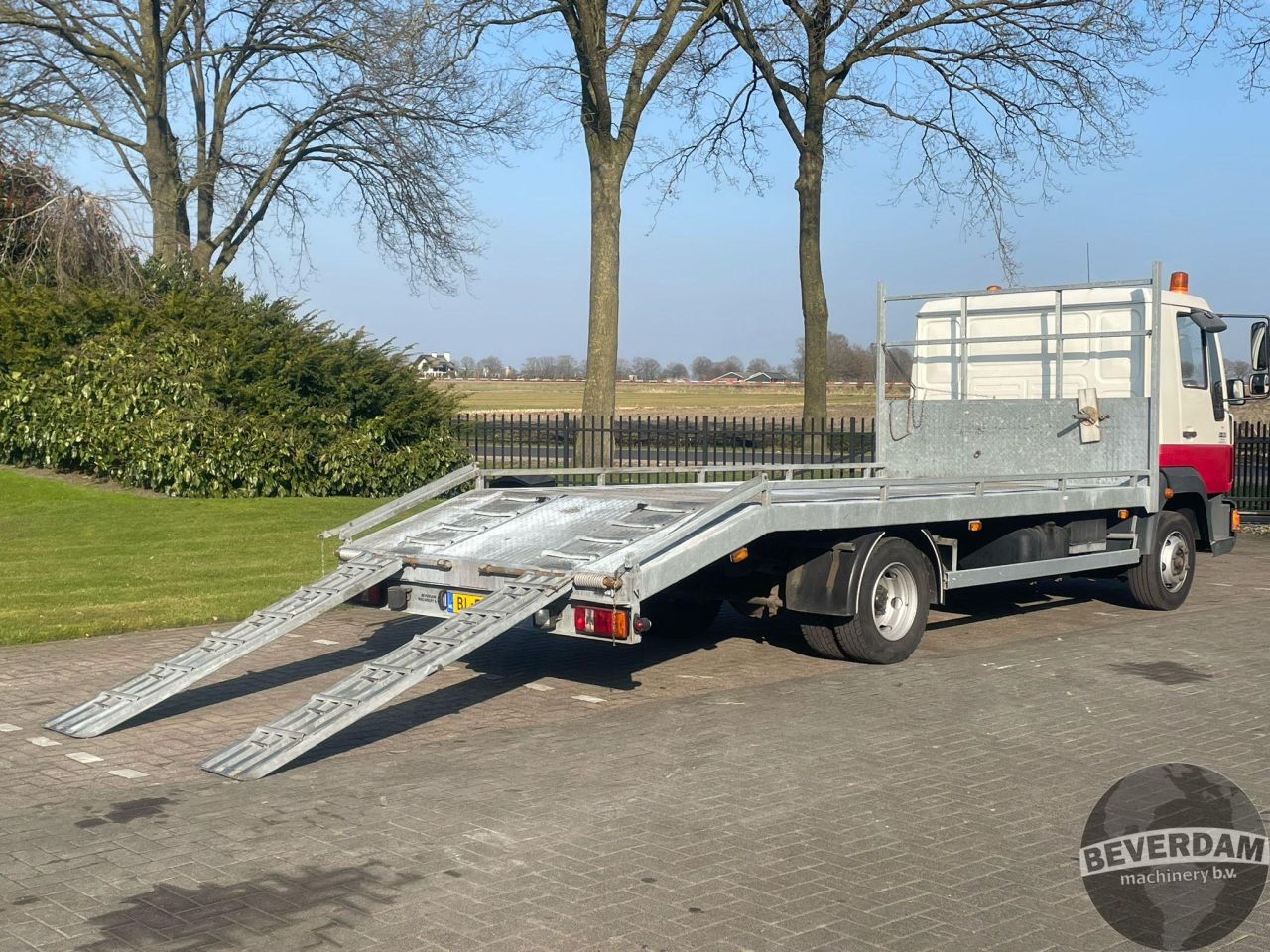 Man 8-163 Oprijwagen