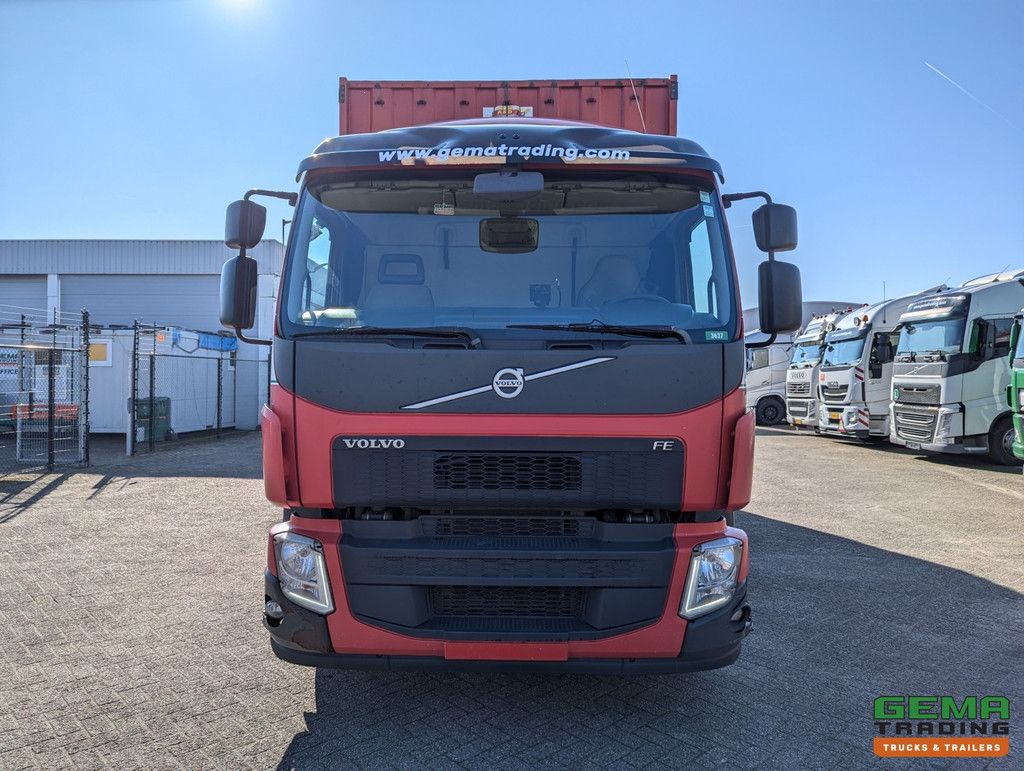 Volvo FE 280 6x2 Schlafkabine Euro6 - BDF / Schiebeplanenkasten 7,5M + Ladebordwand 1500KG - Rungen/Ständer