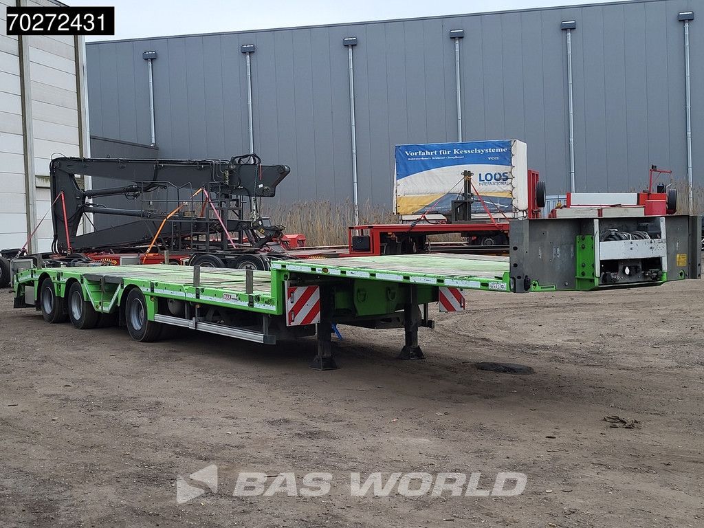 MAX TRAILER F-S43-1AAF Extendable 475cm Lift + Steering Axle TUV05/25