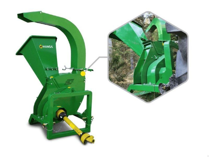 Hansa C21PTO Zapfwellen Holzhäcksler