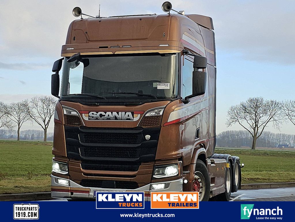 SCANIA R580 6x2 nb led leather
