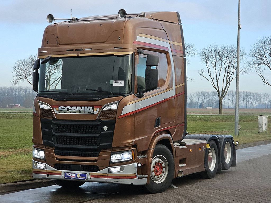 SCANIA R580 6x2 nb led leather