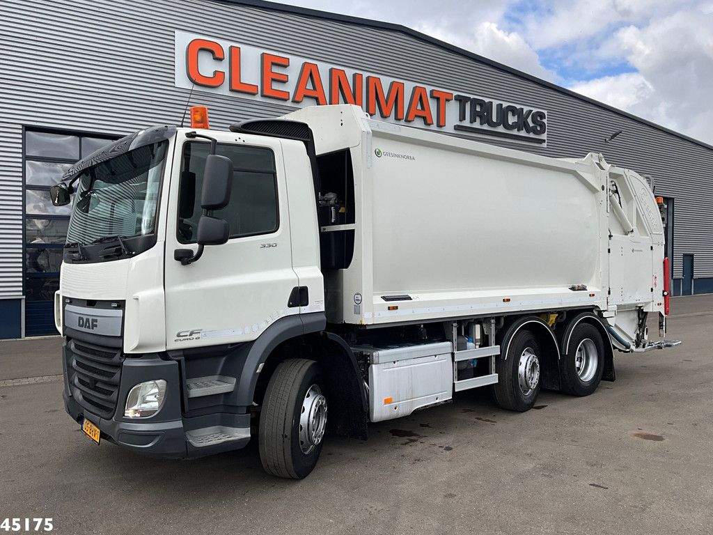 DAF FAG CF 330 Euro 6 Geesink 20m³