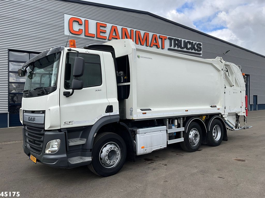 DAF FAG CF 330 Euro 6 Geesink 20m³