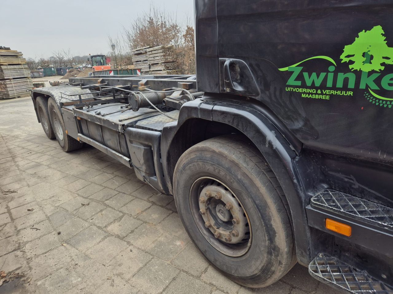 Mmbs containerwagen Kabelsystem