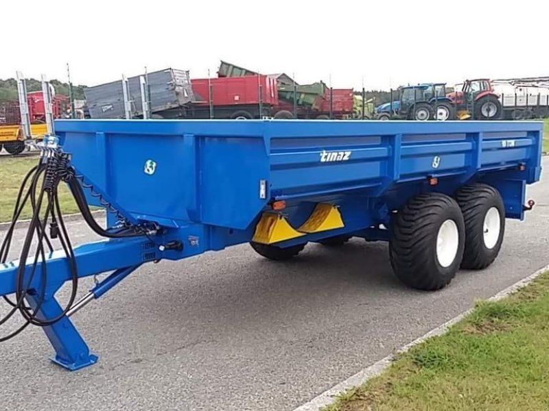 Tinaz 10 tons ervogn forberedt til ramper