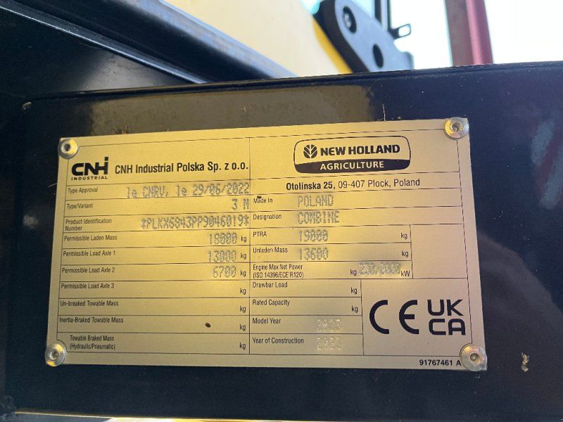 New Holland CX6.80