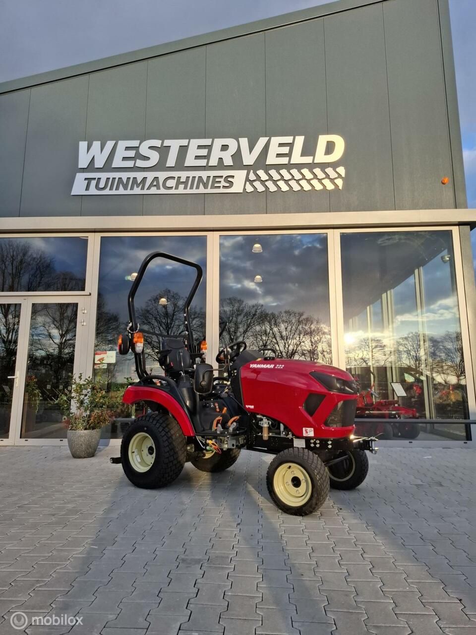 Nieuwe Yanmar SA222 mini tractor 22Pk hydrostaat actiemodel