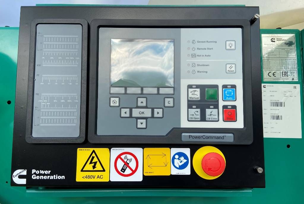 Cummins C1675D5A - 1.675 kVA Generator - DPX-18534-O