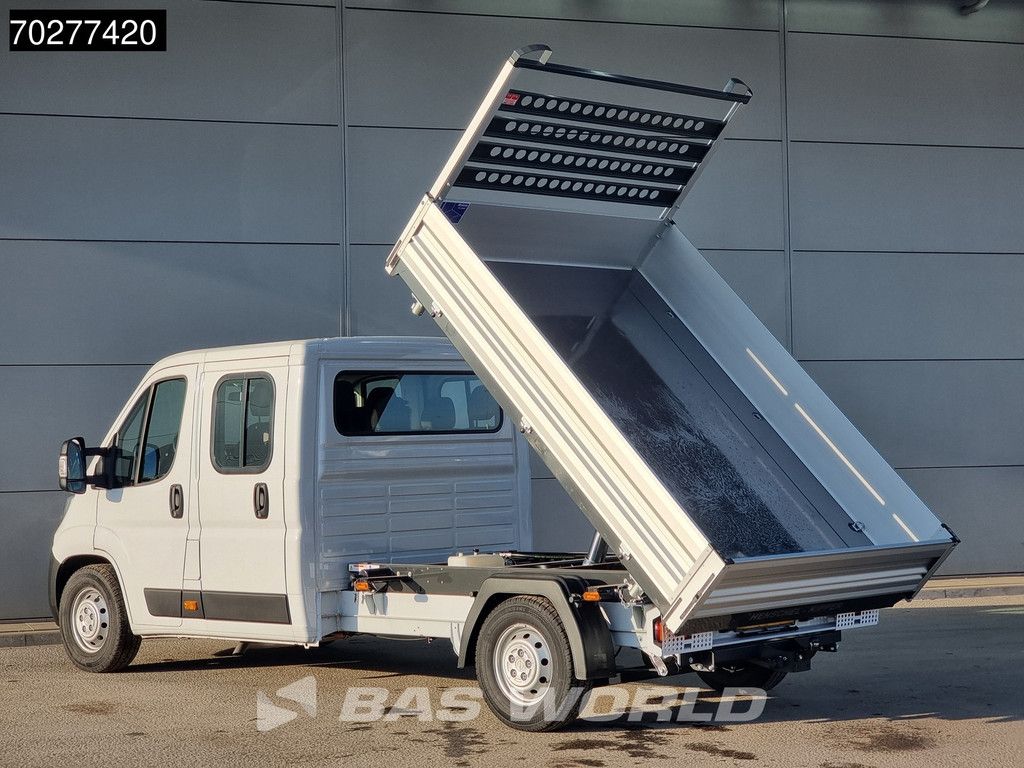 Opel Movano 140PK 3 zijdige Kipper Dubbel Cabine Trekhaak Airco Cruise Tipper Benne Kipper 2m3 Airco Dubbel cabine Trekhaak Cruise control
