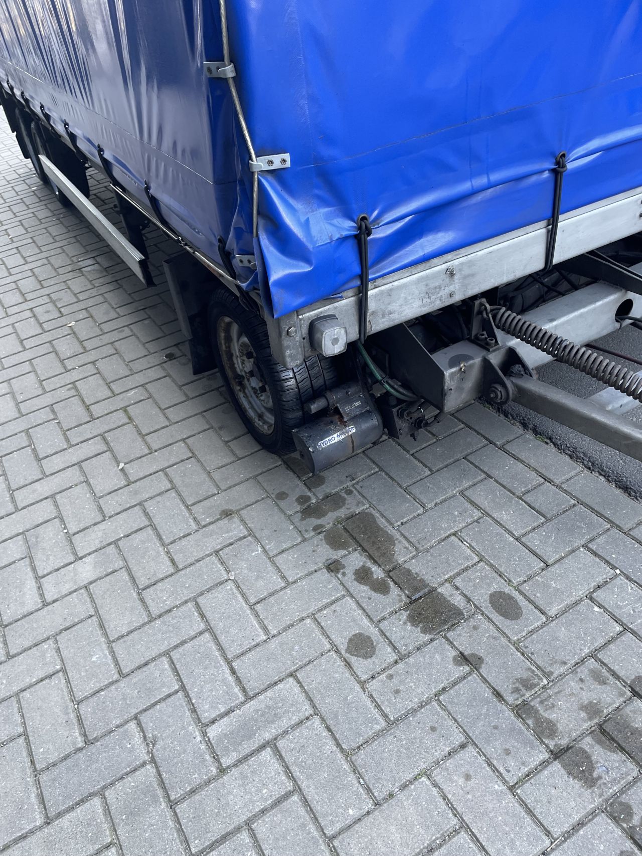 Schamelwagen huif 550 cm movers