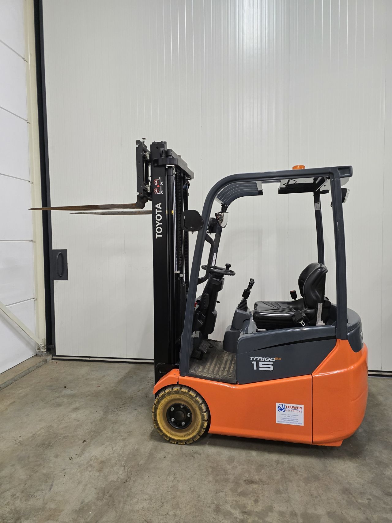 Nette elektrisch Toyota heftruck