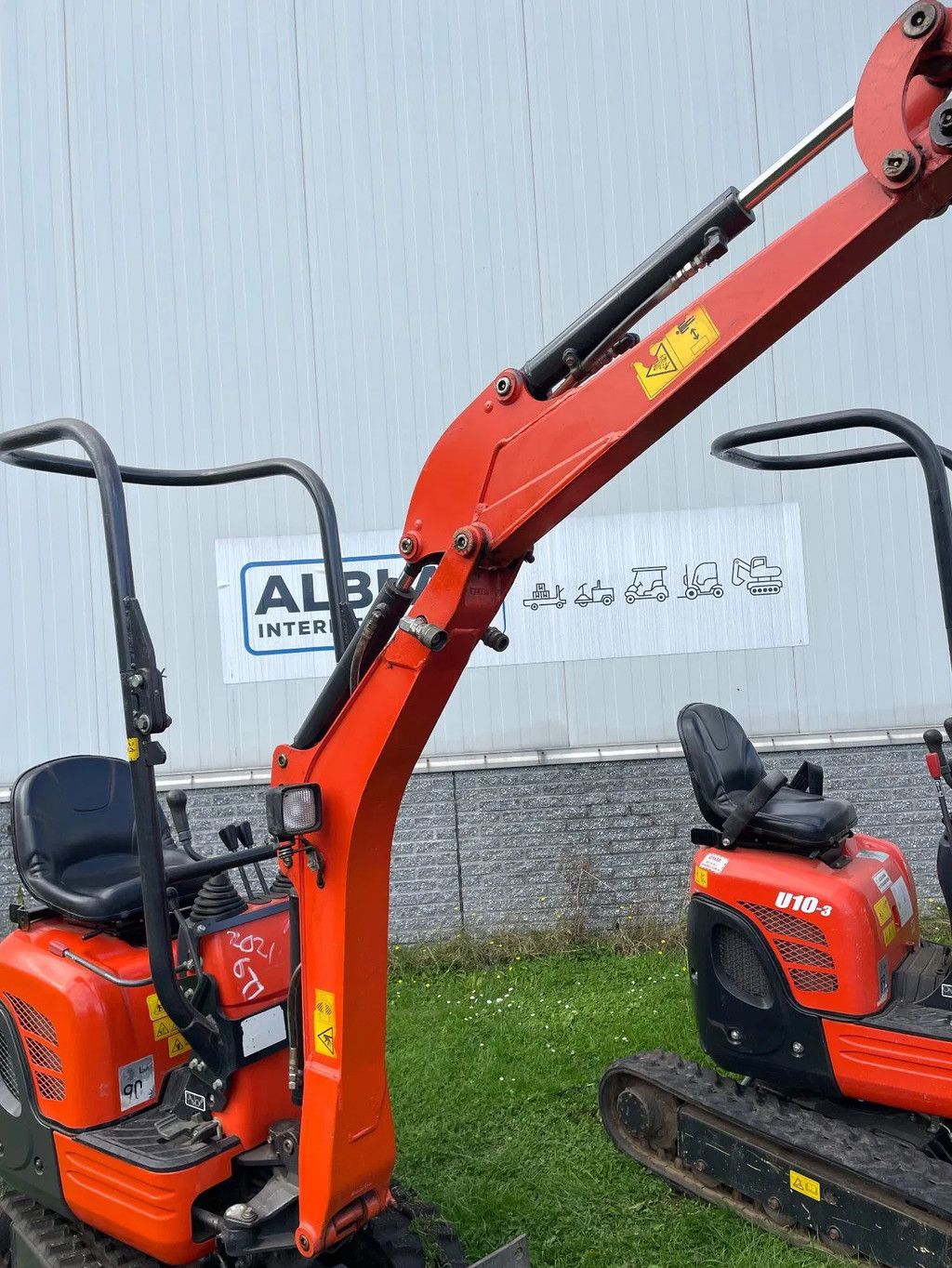 Kubota U10-3 graafmachines van 2021 en 2018