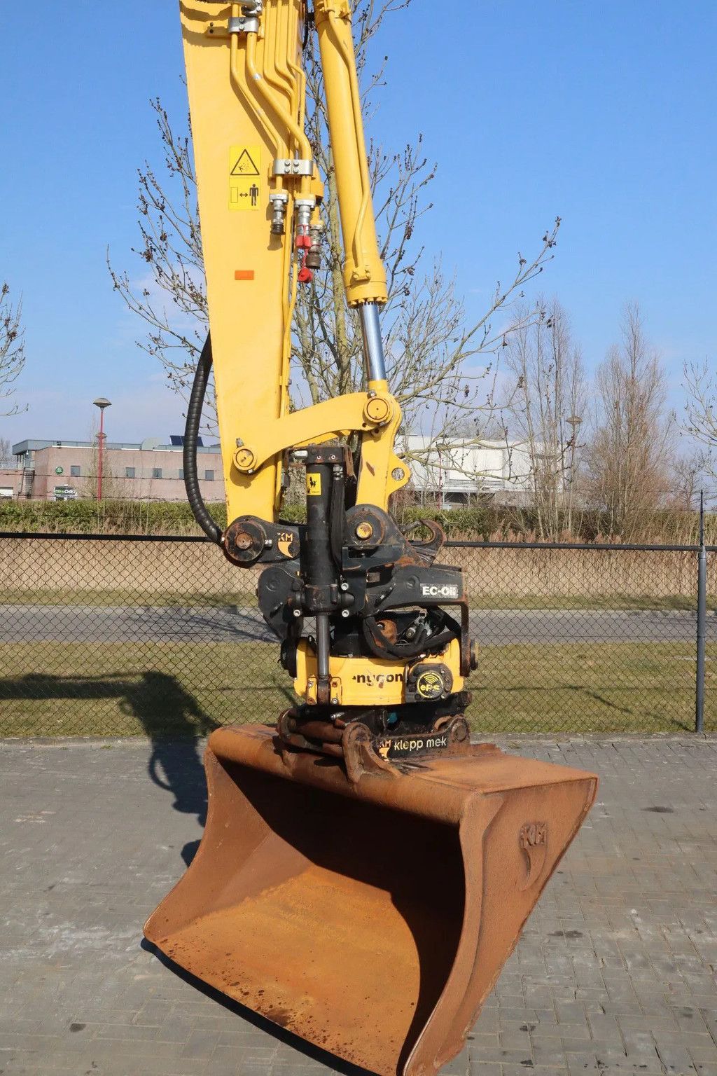 Komatsu PW160-11 | ENGCON TILTROTATOR | BUCKET | TRAILER HYDR.