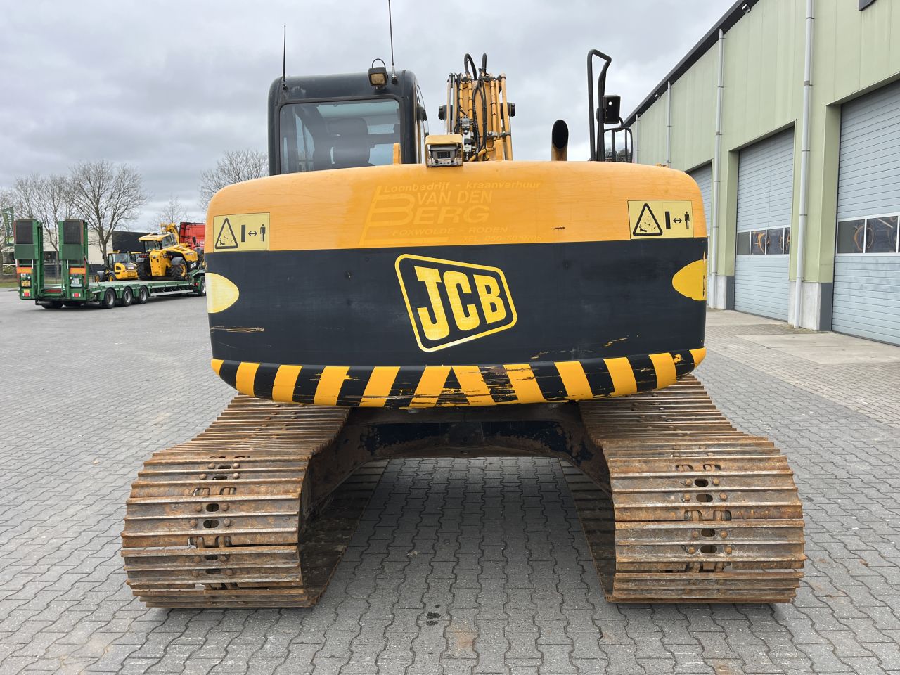 JCB rupsgraafmachine JS 145 HD bouwjaar 2009