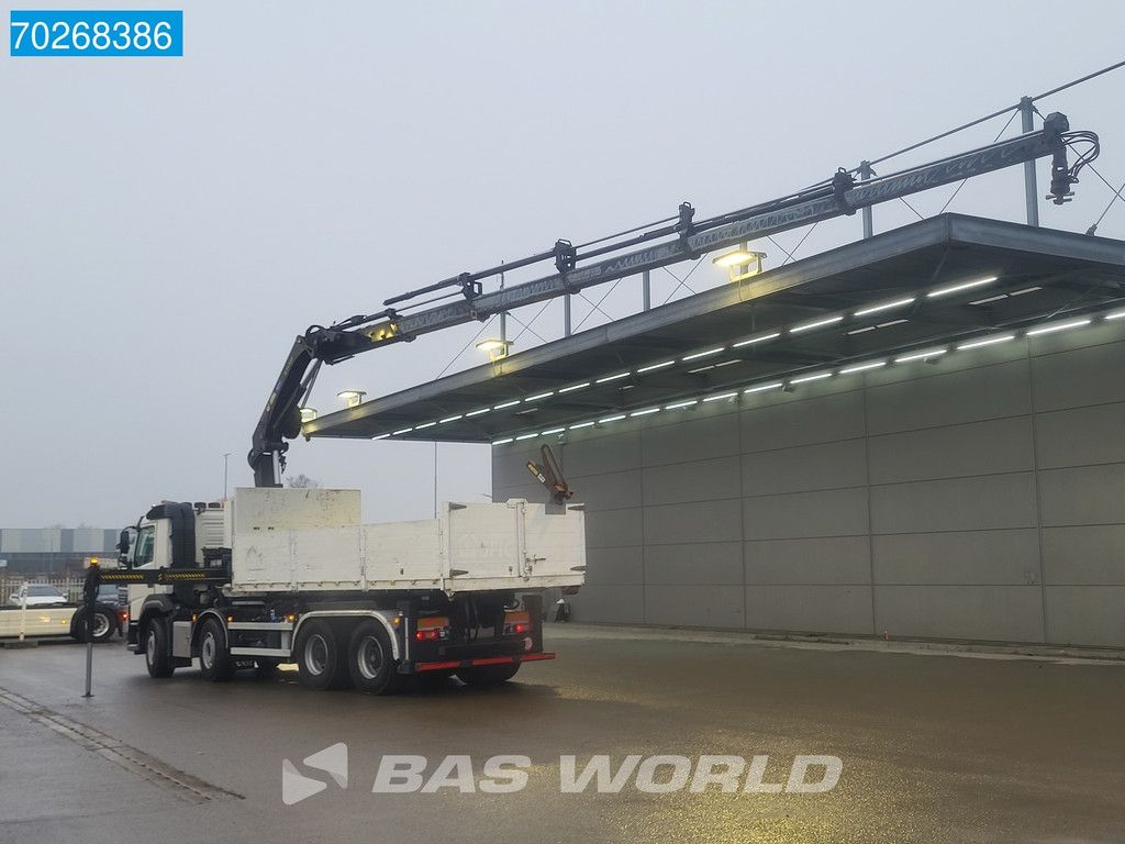 Volvo FM 410 8X4 211EP-5 HIDUO Kran Crane Steel suspension VEB Euro 6