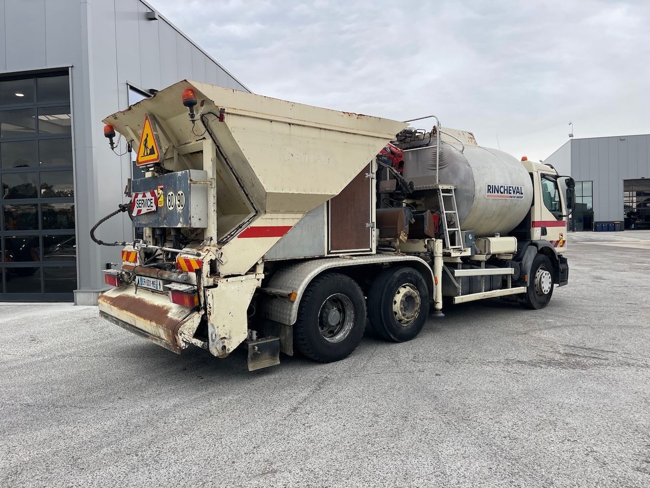 Renault Premium Rincheval 4500 liter Bitumen Sprayer