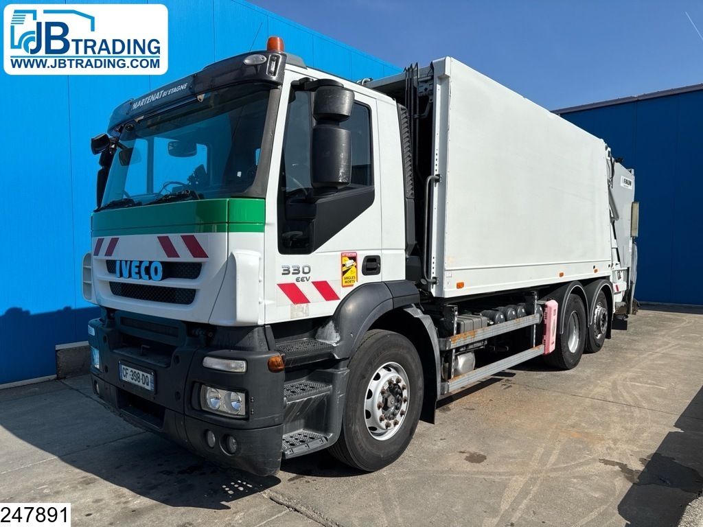 Iveco Stralis 330 6x2, EURO 5, Retarder, Faun, Household waste