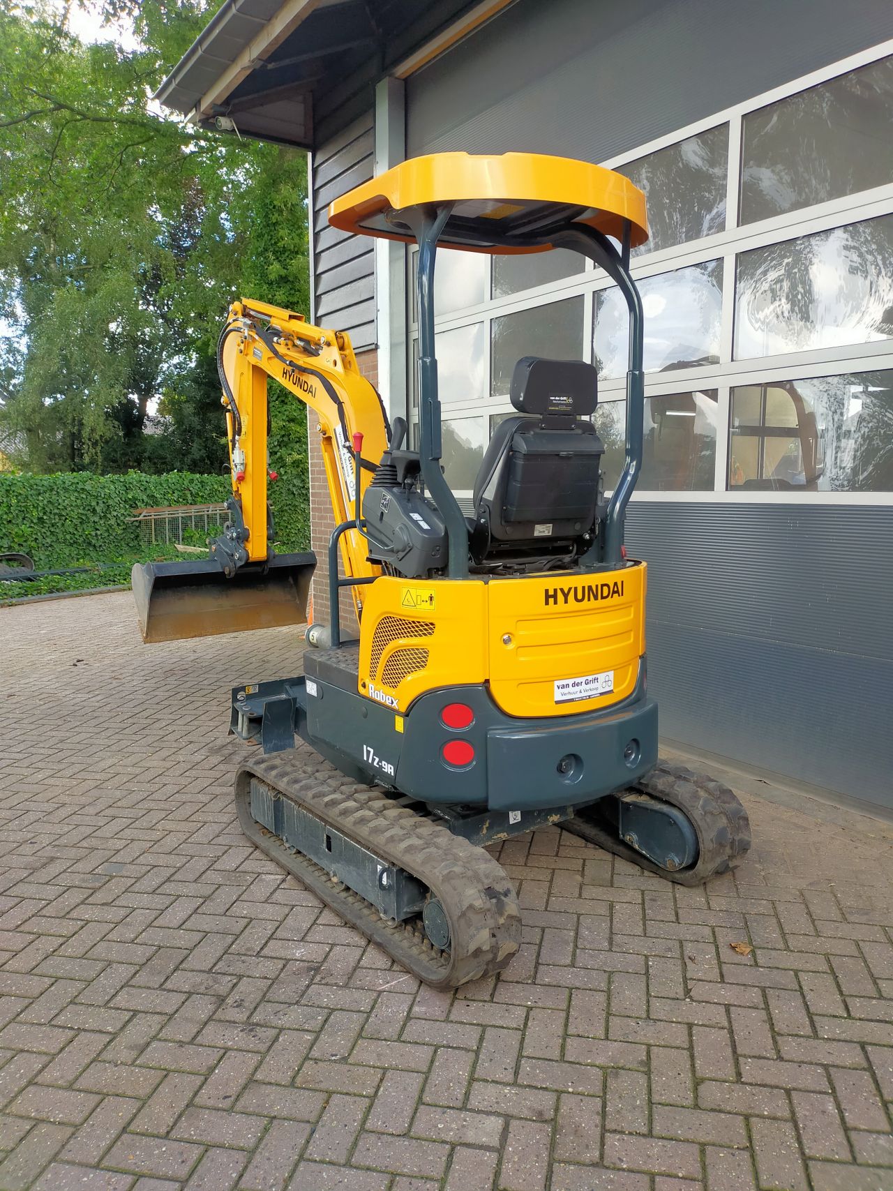 Hyundai R17 graafmachine 1800kg/2022 /405 uur