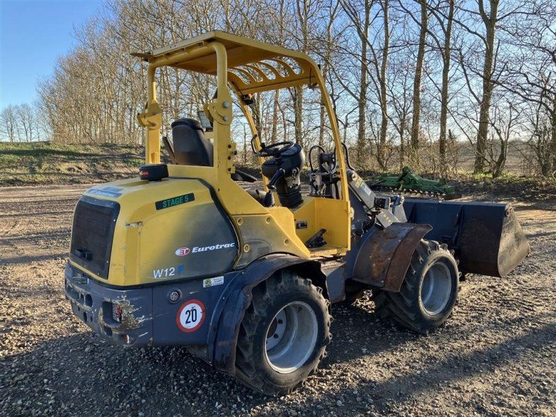 Eurotrac W12-F Skovl og pallegaffel
