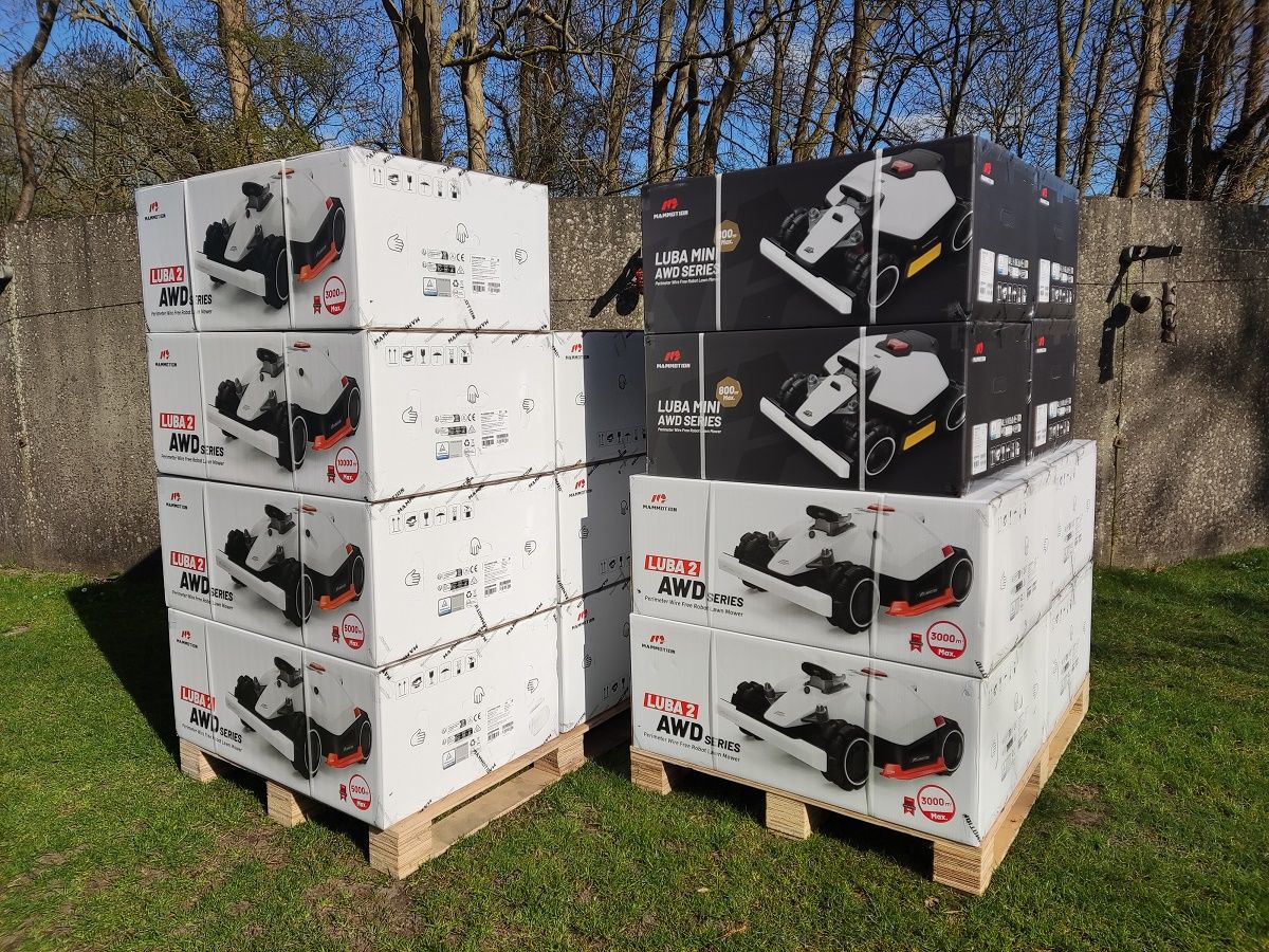 Nieuwe LUBA robotmaaiers (volledige werking op GPS, etc.)