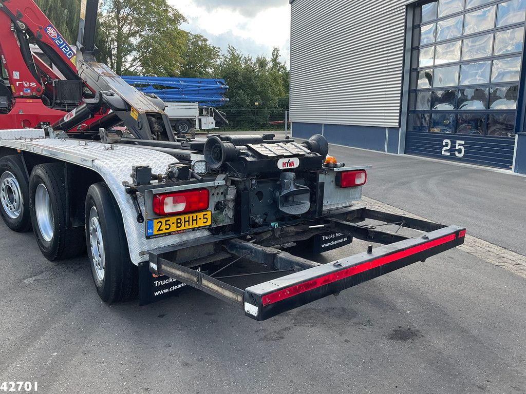 DAF FAQ CF 400 8x2 Euro 6 HMF 21 Tonmeter laadkraan