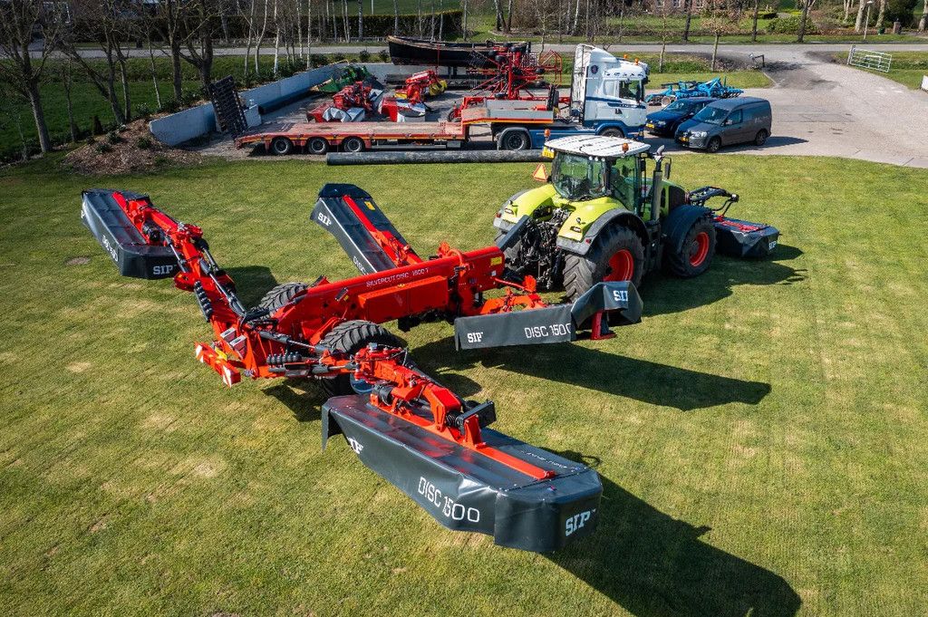 Kuhn SIP ST Disc 1500 & Silvercut disc 340 F NIEUW STAAT!! 60 draai uren