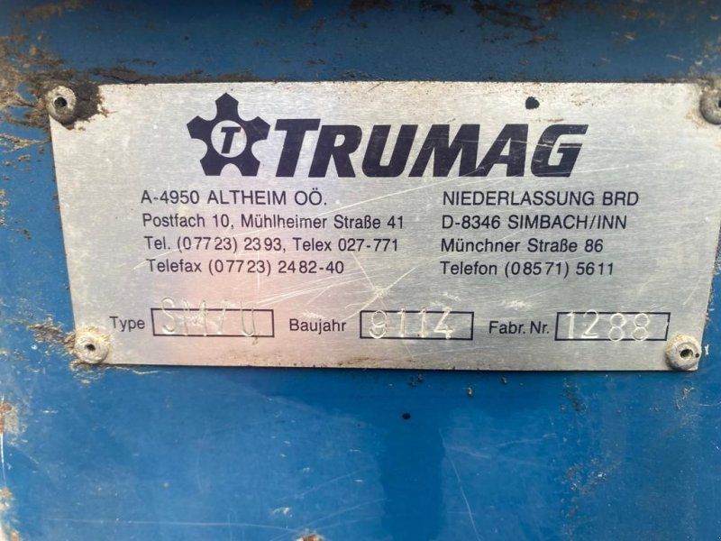 Trumag Siloentnahme Schaufel